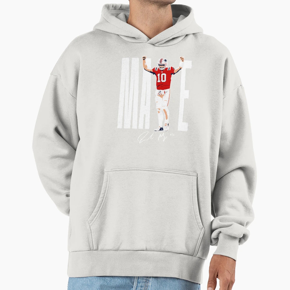 New England Football Maye Hoodie - Casual Everyday Wear Unisex - T-Shirt, Sweatshirt, Hoodie