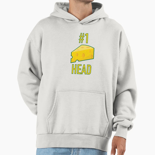 1 Cheesehead Hoodie - Aesthetic Graphic for Adults - T-Shirt, Sweatshirt, Hoodie