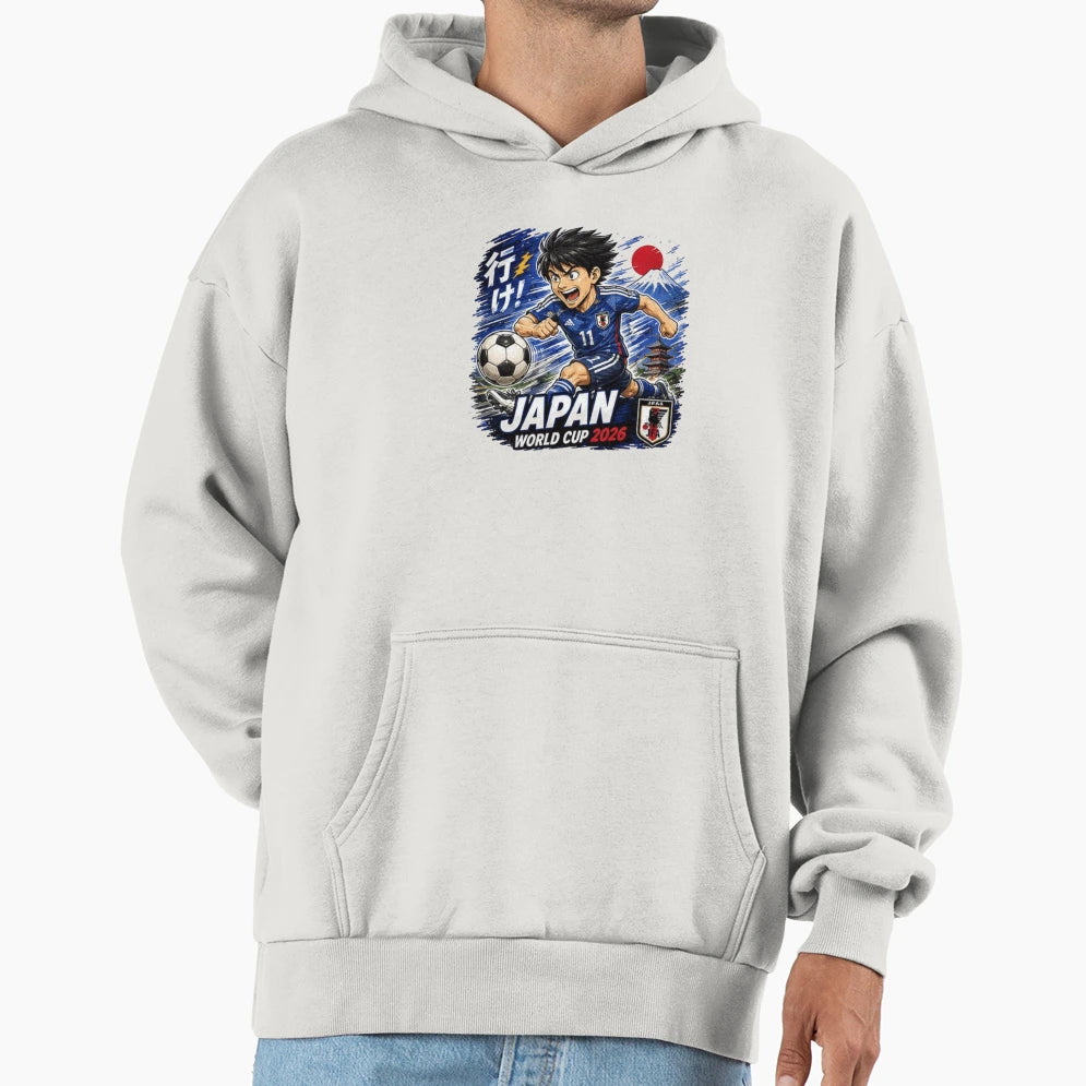 Japan Road To World Cup 2026 Hoodie - Casual Everyday Wear Unisex - T-Shirt, Sweatshirt, Hoodie