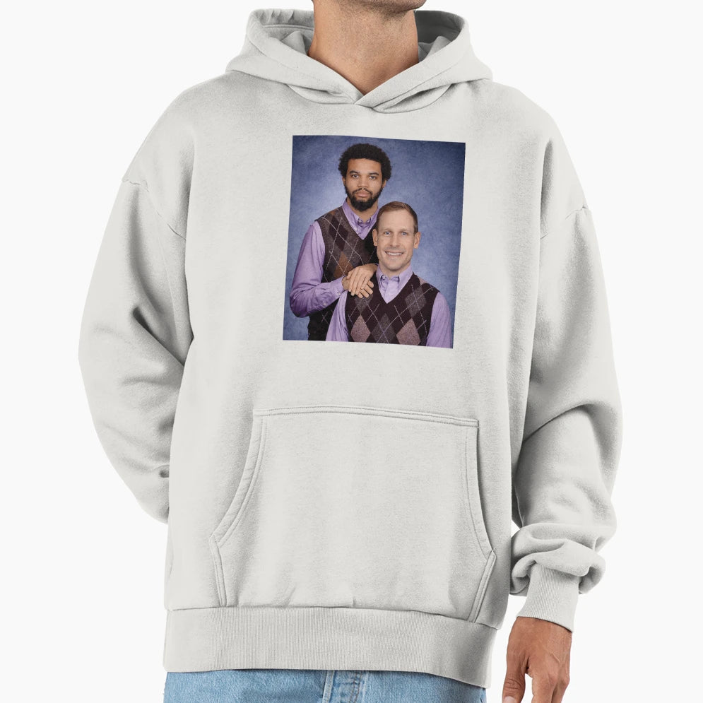 CW Ben Johnson Football Bros Hoodie - Trendy Graphic Men Women - T-Shirt, Sweatshirt, Hoodie