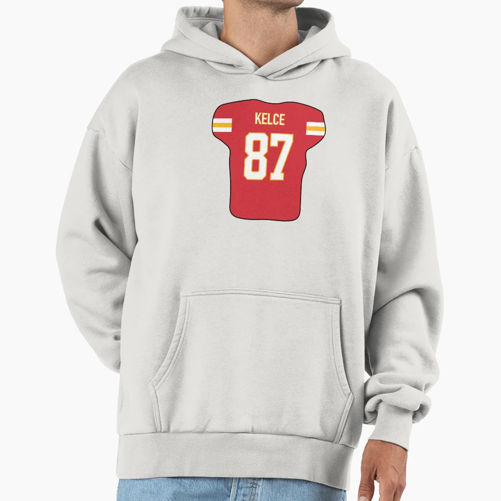 TK Jersey Hoodie - Novelty Apparel Men Women - T-Shirt, Sweatshirt, Hoodie