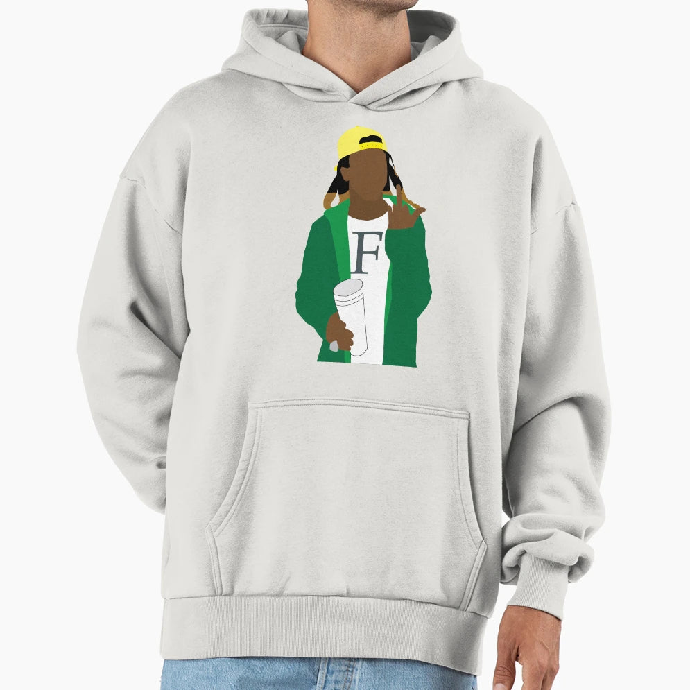 Minimal Lil Wayne Hoodie - Casual Everyday Wear for Adults - T-Shirt, Sweatshirt, Hoodie