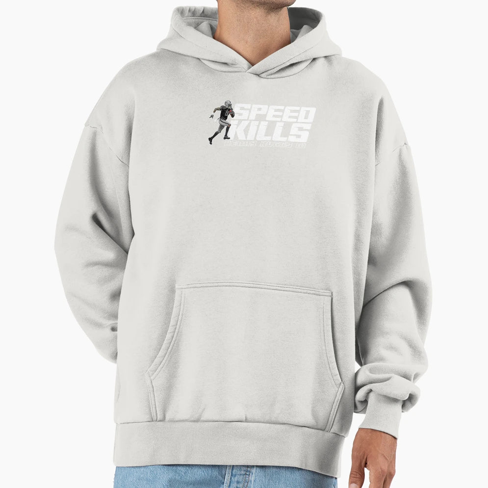 Speed Kills Henry Ruggs Hoodie - Aesthetic Graphic for Adults - T-Shirt, Sweatshirt, Hoodie