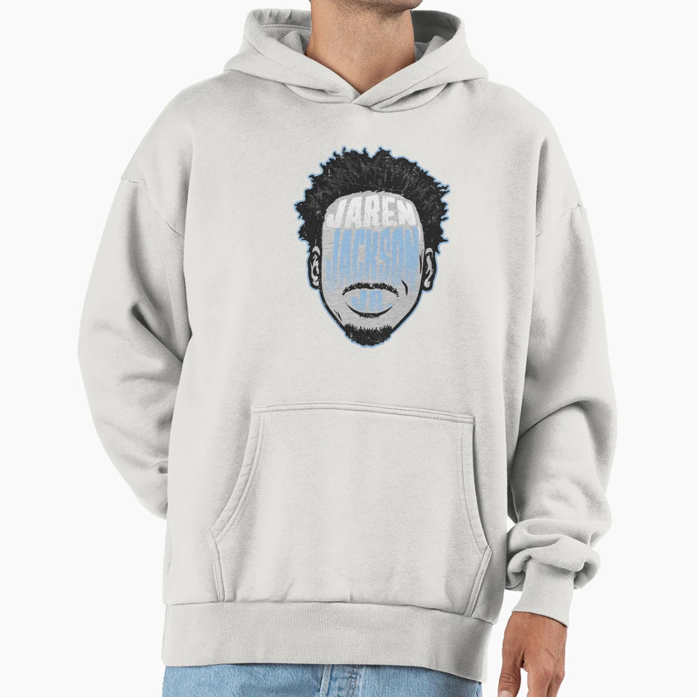 Jaren Jackson Jr Player Silhouette Hoodie - Trendy Graphic Unisex - T-Shirt, Sweatshirt, Hoodie