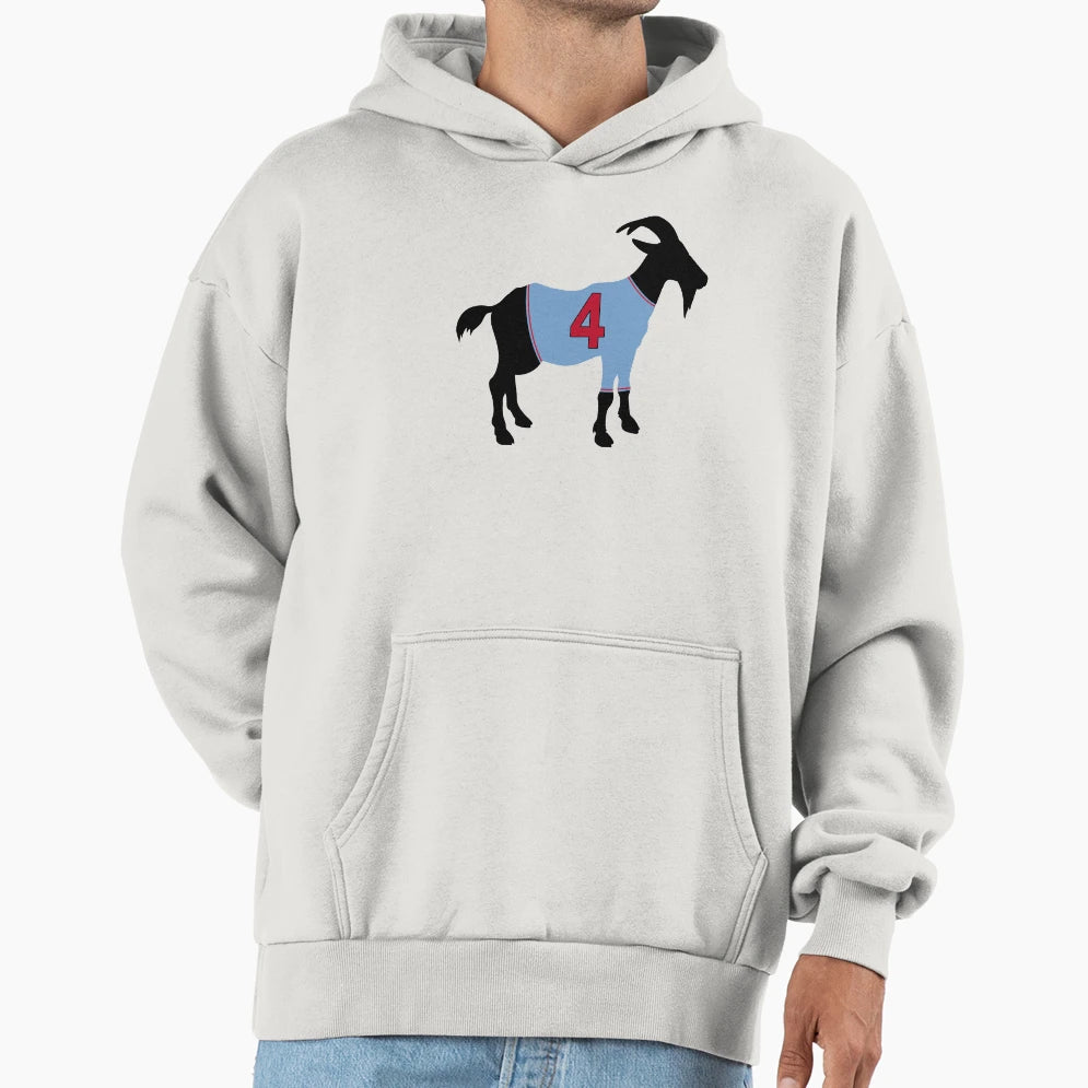 Yadier Molina Goat Hoodie - Novelty Apparel Unisex - T-Shirt, Sweatshirt, Hoodie