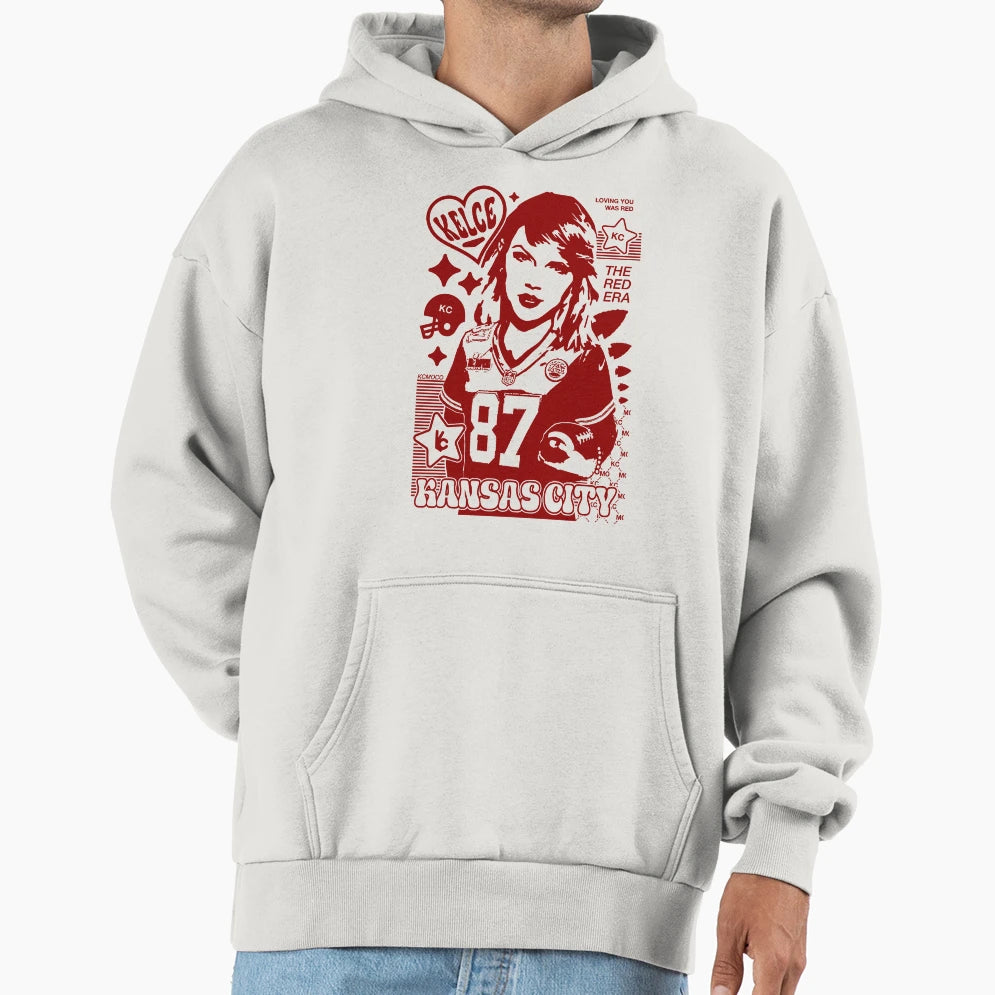 Kc Football Hoodie - Streetwear Style for Adults - T-Shirt, Sweatshirt, Hoodie