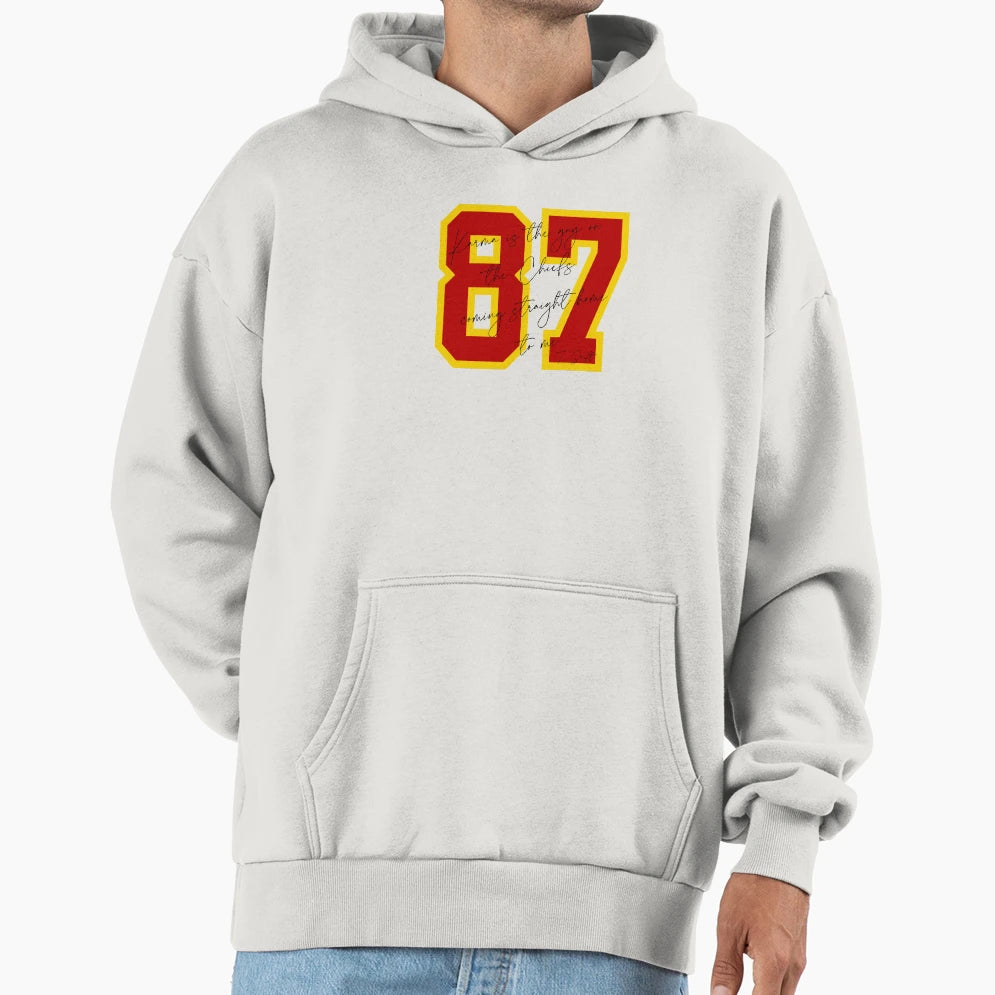Karma Is Guy Chiefs 2 Hoodie - Streetwear Style for Adults - T-Shirt, Sweatshirt, Hoodie
