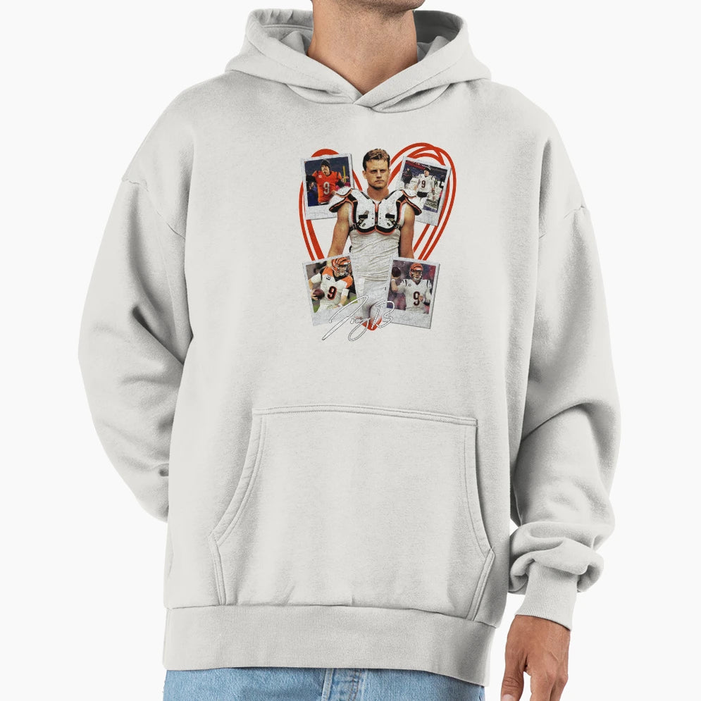 JB Heart Hoodie - Aesthetic Graphic Unisex - T-Shirt, Sweatshirt, Hoodie