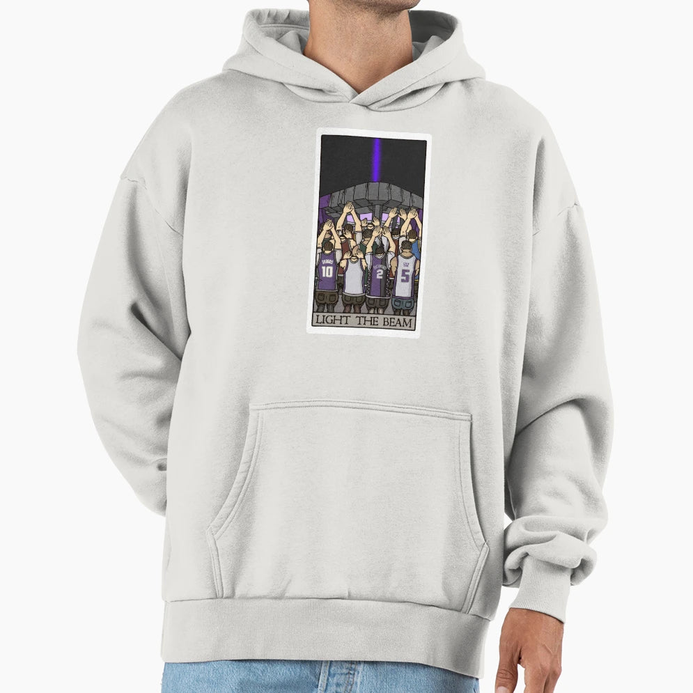 Light Beam Tarot Card Hoodie - Streetwear Style Unisex - T-Shirt, Sweatshirt, Hoodie