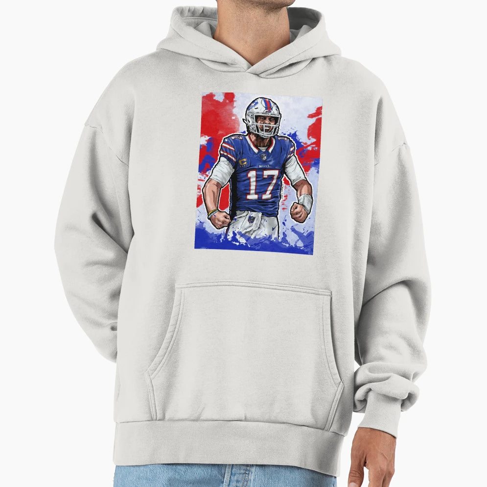 Allen Flex Hoodie - Custom Art Print Men Women - T-Shirt, Sweatshirt, Hoodie