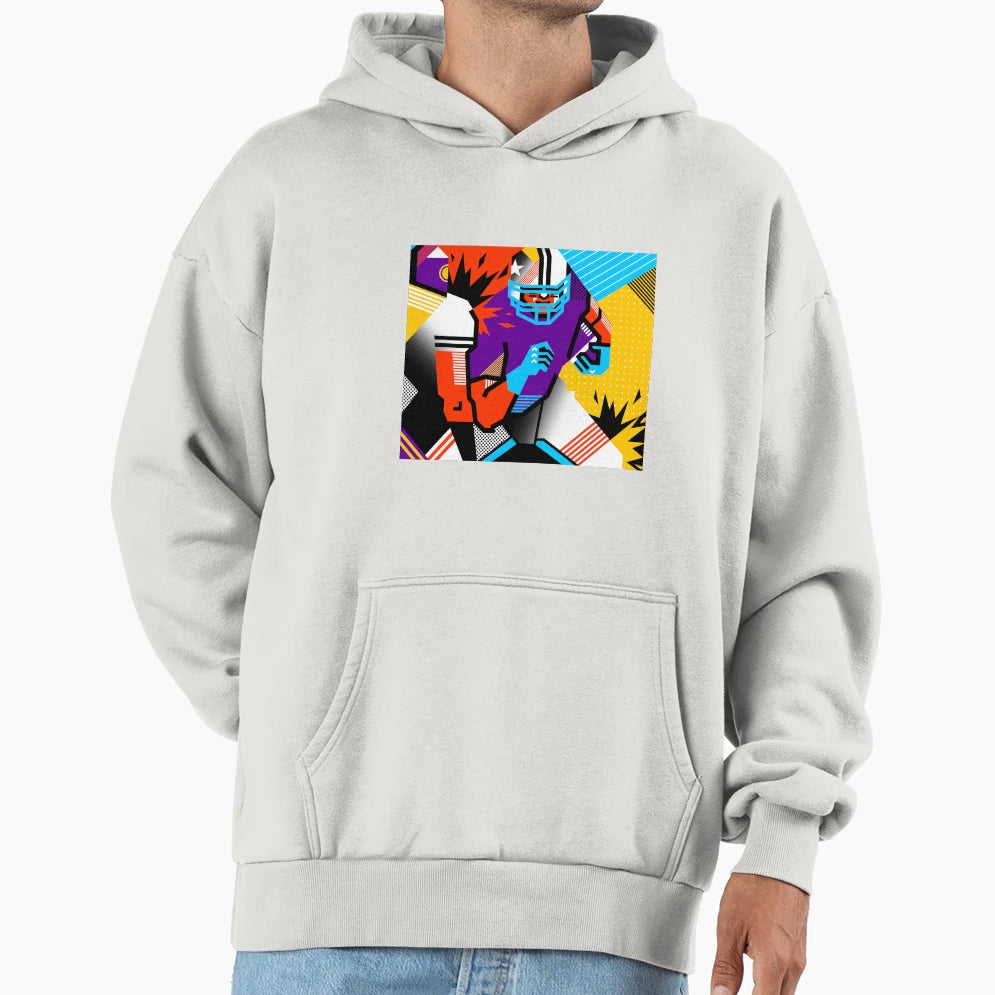 Football Hoodie - Unique Graphic Men Women - T-Shirt, Sweatshirt, Hoodie