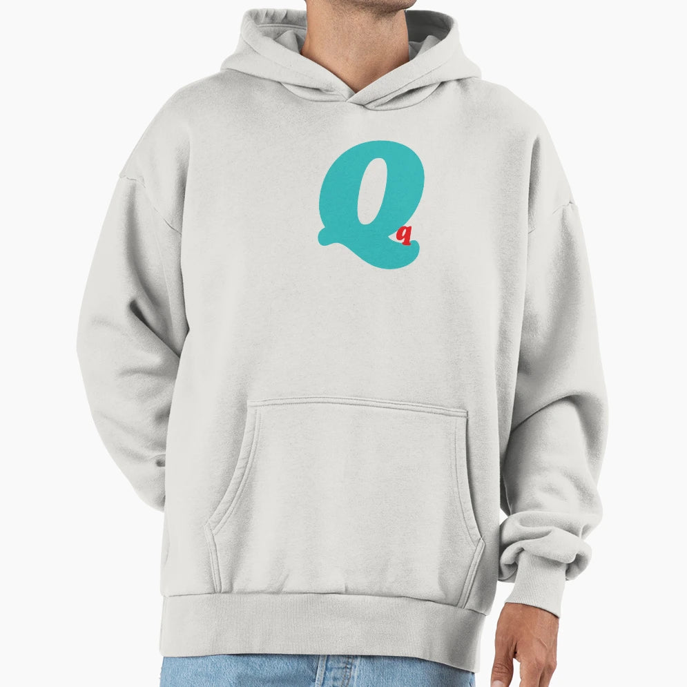 Q Word Hoodie - Casual Everyday Wear Unisex - T-Shirt, Sweatshirt, Hoodie