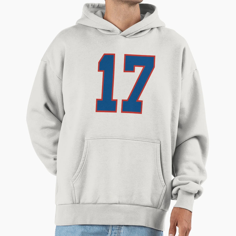 17 Buffalo Hoodie - Fun Novelty Design Men Women - T-Shirt, Sweatshirt, Hoodie