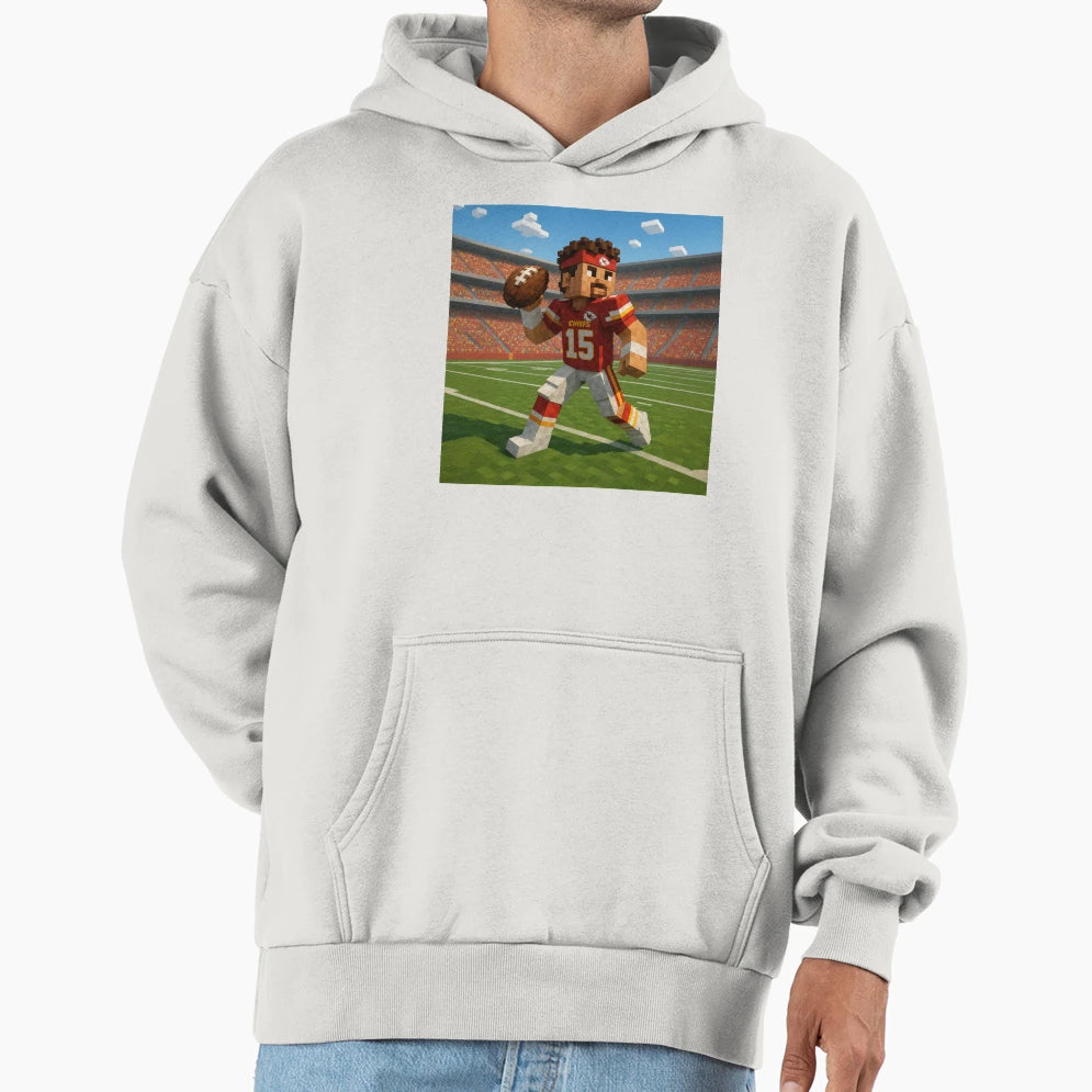 Blocky Pat Hoodie - Fun Novelty Design Unisex - T-Shirt, Sweatshirt, Hoodie