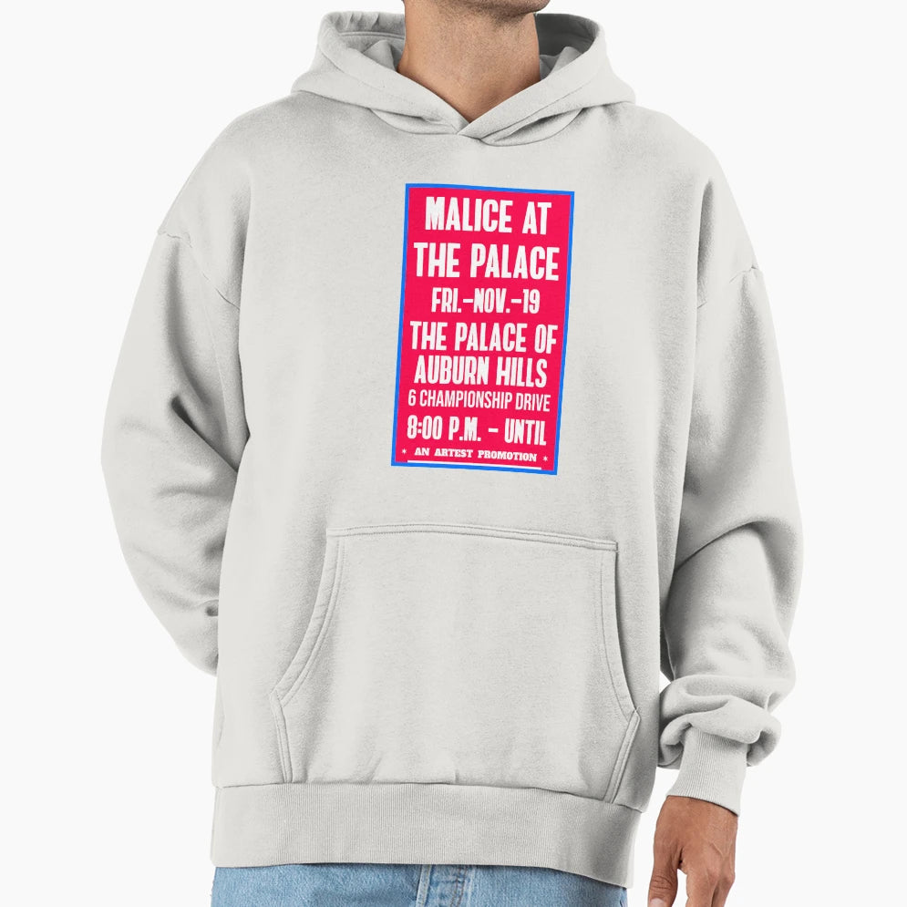 Malice Palace Basketball Event Hoodie - Streetwear Style for Adults - T-Shirt, Sweatshirt, Hoodie