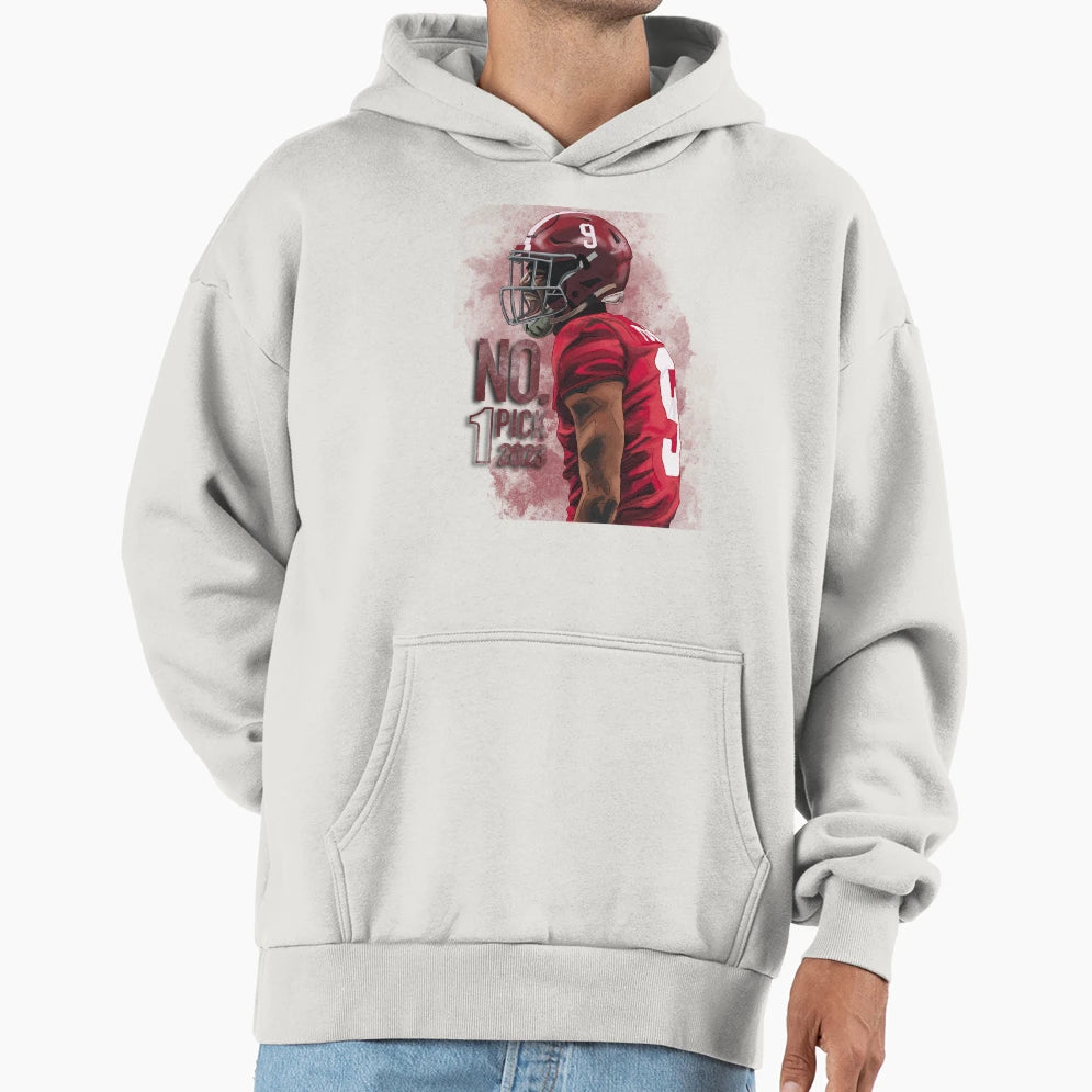 Bryce Young Draft Pick 1 Hoodie - Trendy Graphic Men Women - T-Shirt, Sweatshirt, Hoodie