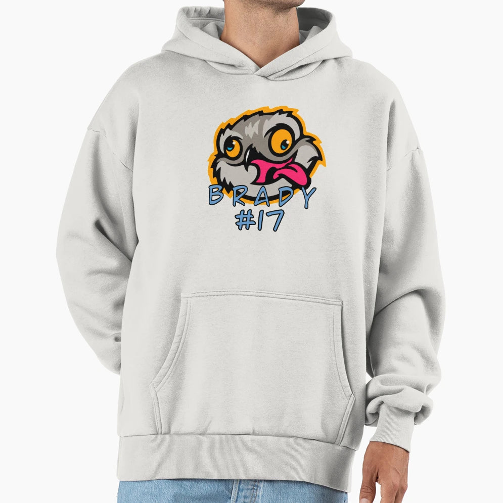 Locos Brady 17 Hoodie - Trendy Graphic Men Women - T-Shirt, Sweatshirt, Hoodie