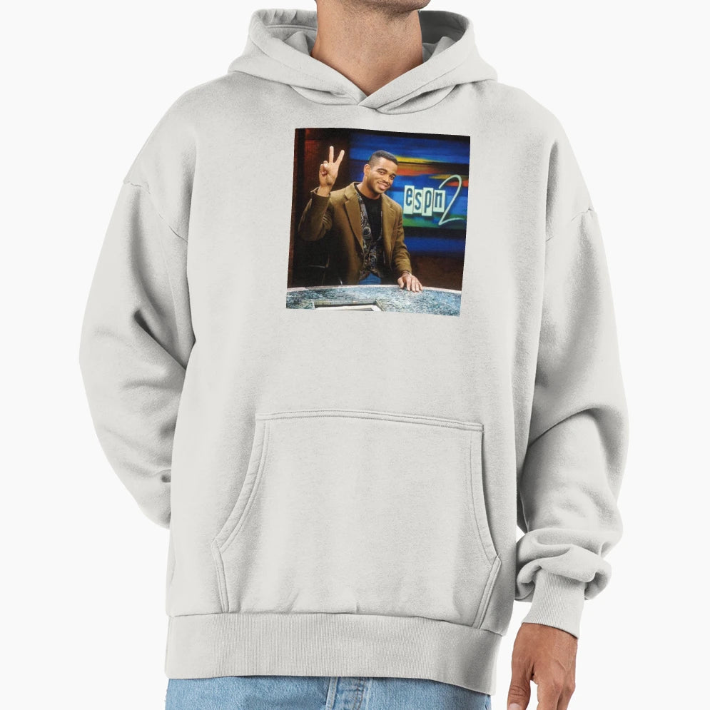 Stuart Scott Dueces Hoodie - Novelty Apparel Men Women - T-Shirt, Sweatshirt, Hoodie