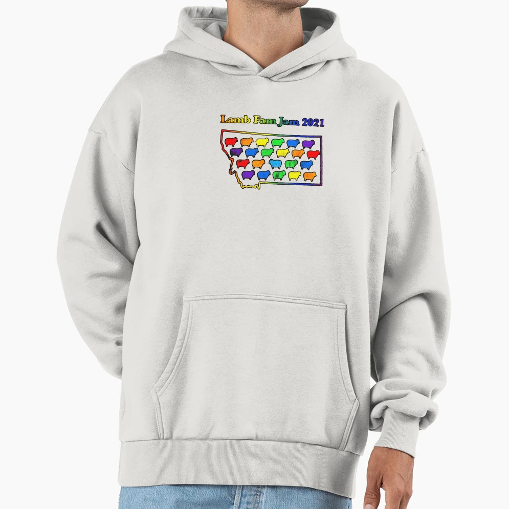Lambfamjam Hoodie - Unique Graphic Unisex - T-Shirt, Sweatshirt, Hoodie