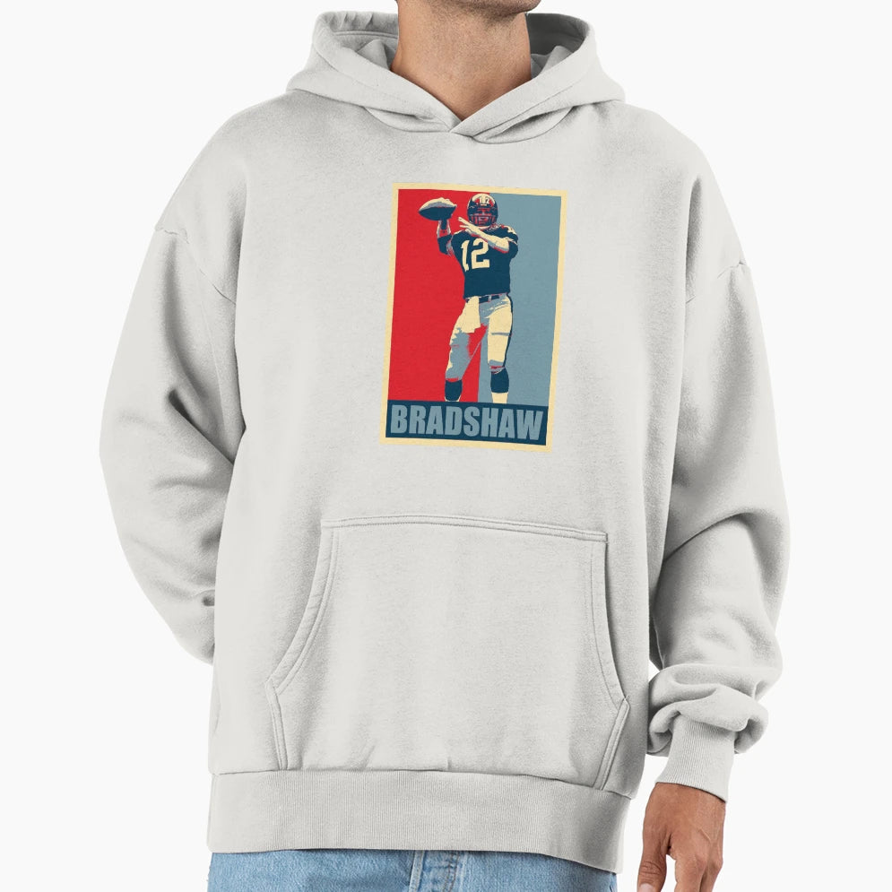 Terry Bradshaw Hoodie - Casual Everyday Wear Men Women - T-Shirt, Sweatshirt, Hoodie
