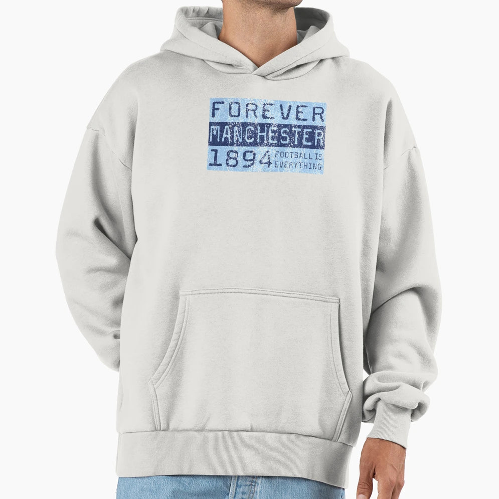 Football Is Everything City Manchester Hoodie - Graphic Print Unisex - T-Shirt, Sweatshirt, Hoodie