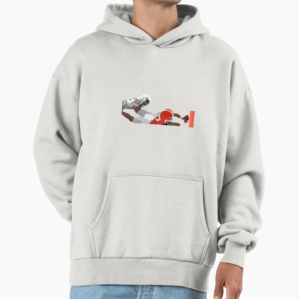 December 4Th Big College Football Hoodie - Casual Everyday Wear for Adults - T-Shirt, Sweatshirt, Hoodie
