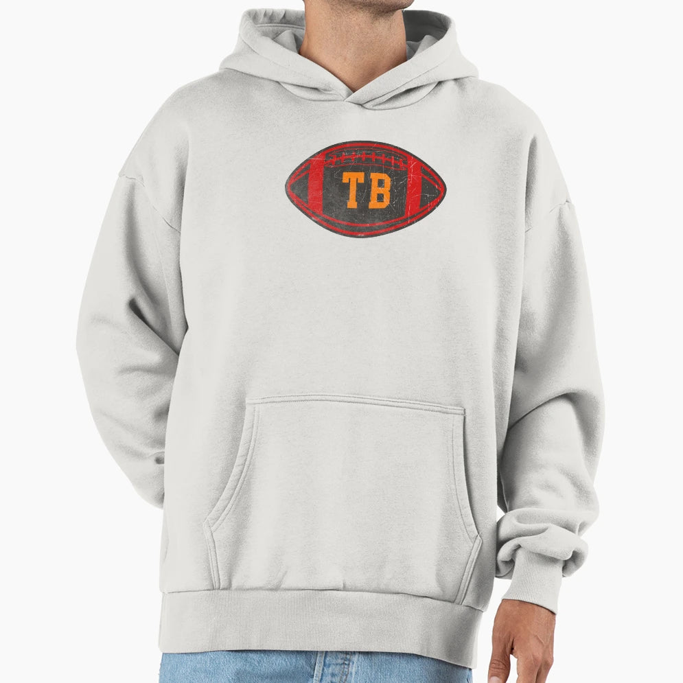 Tampa Bay Throwback Football Hoodie - Aesthetic Graphic Unisex - T-Shirt, Sweatshirt, Hoodie