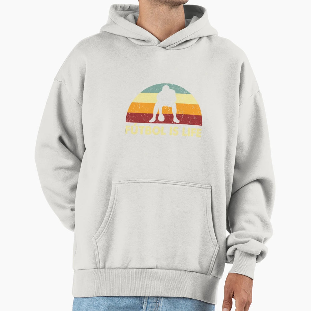 American Football Is Life10 Hoodie - Graphic Print for Adults - T-Shirt, Sweatshirt, Hoodie