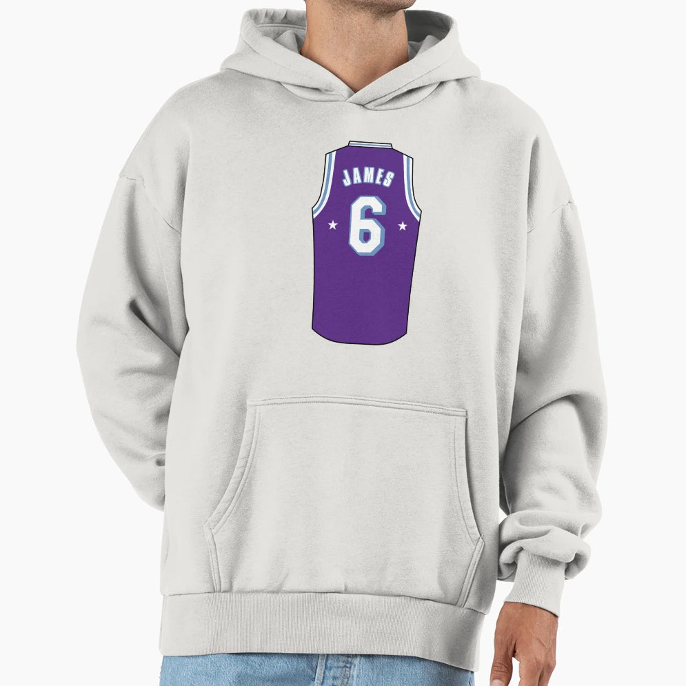 Lebron James Jersey Hoodie - Novelty Apparel Men Women - T-Shirt, Sweatshirt, Hoodie