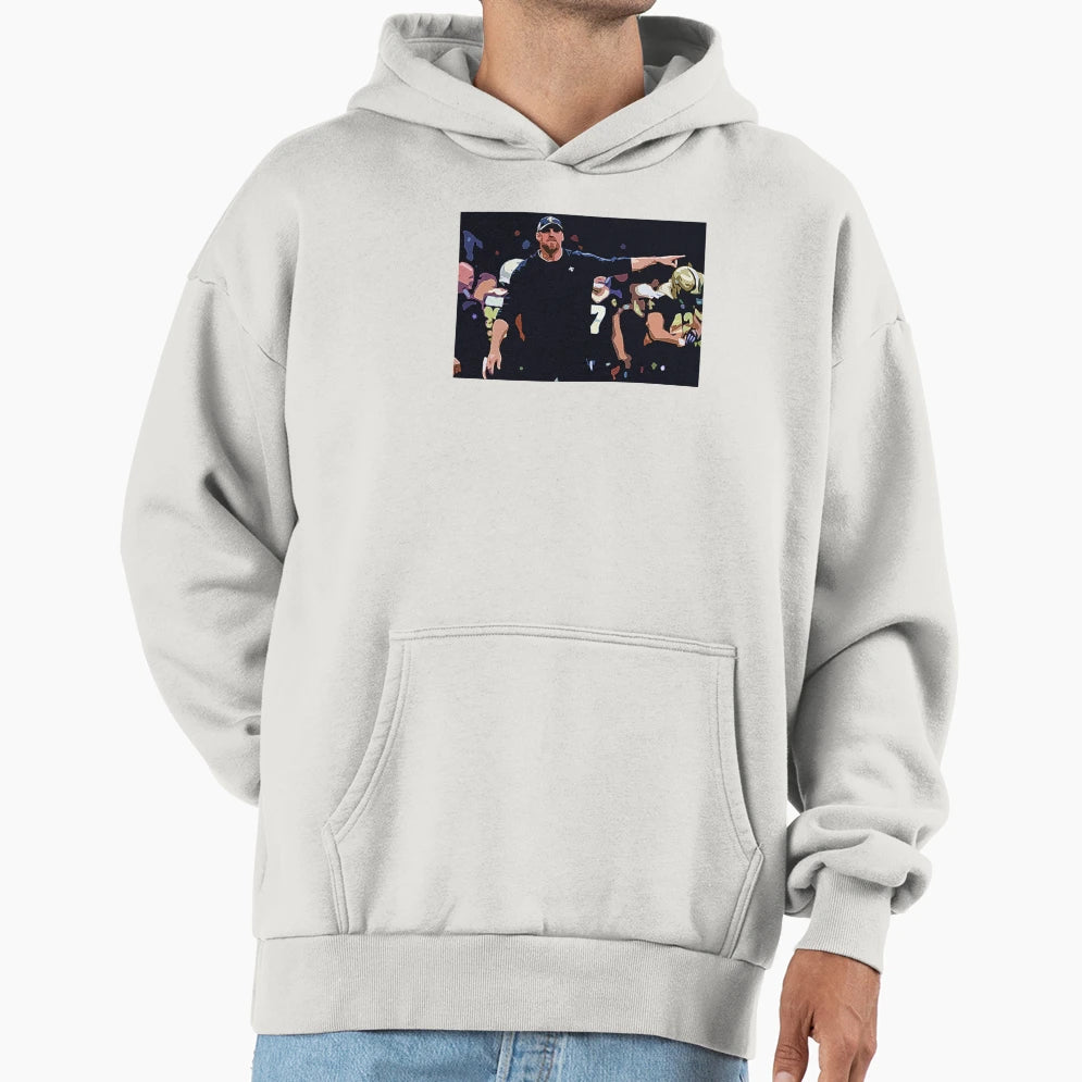 Dan Campbell Hoodie - Novelty Apparel for Adults - T-Shirt, Sweatshirt, Hoodie