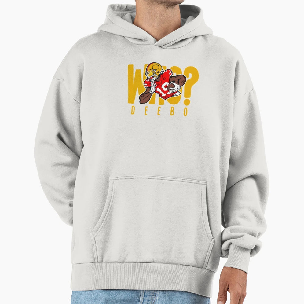 Who Deebo Hoodie - Fun Novelty Design for Adults - T-Shirt, Sweatshirt, Hoodie