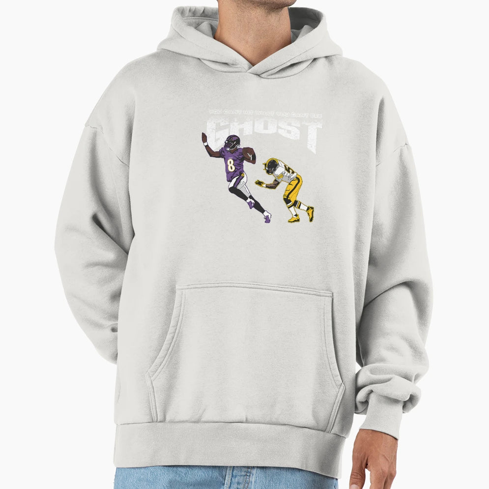 You Cant Hit What You Cant See Hoodie - Minimalist Print Men Women - T-Shirt, Sweatshirt, Hoodie