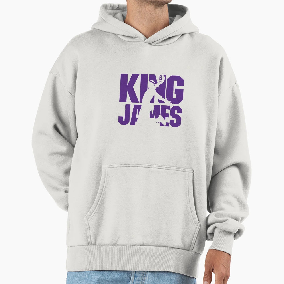 King James 6 Lakers Gift Fan Hoodie - Fun Novelty Design Unisex - T-Shirt, Sweatshirt, Hoodie