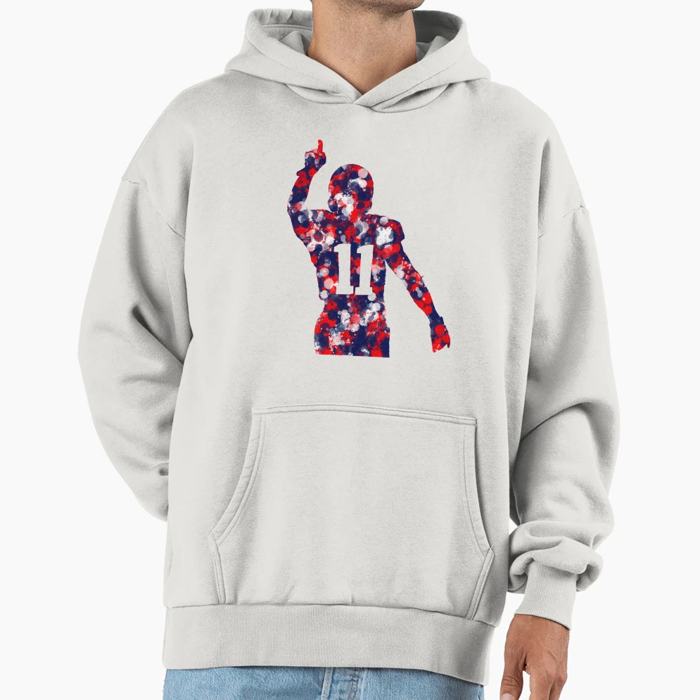Splatter Edelman Hoodie - Aesthetic Graphic for Adults - T-Shirt, Sweatshirt, Hoodie