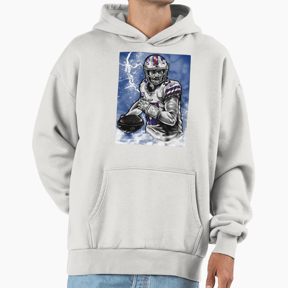 Allen Running Full Hoodie - Aesthetic Graphic Men Women - T-Shirt, Sweatshirt, Hoodie