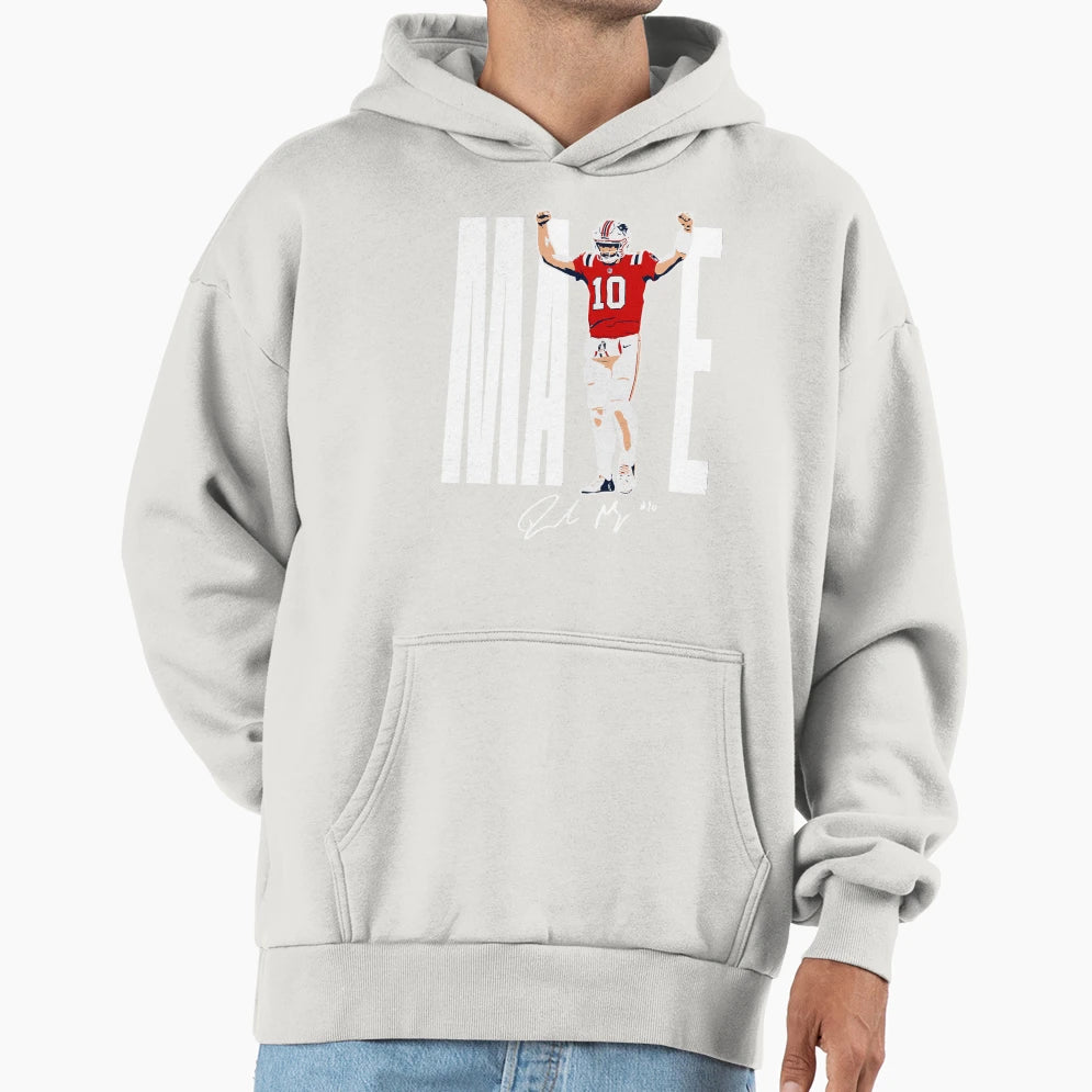 New England Football Maye Hoodie - Unique Graphic Men Women - T-Shirt, Sweatshirt, Hoodie