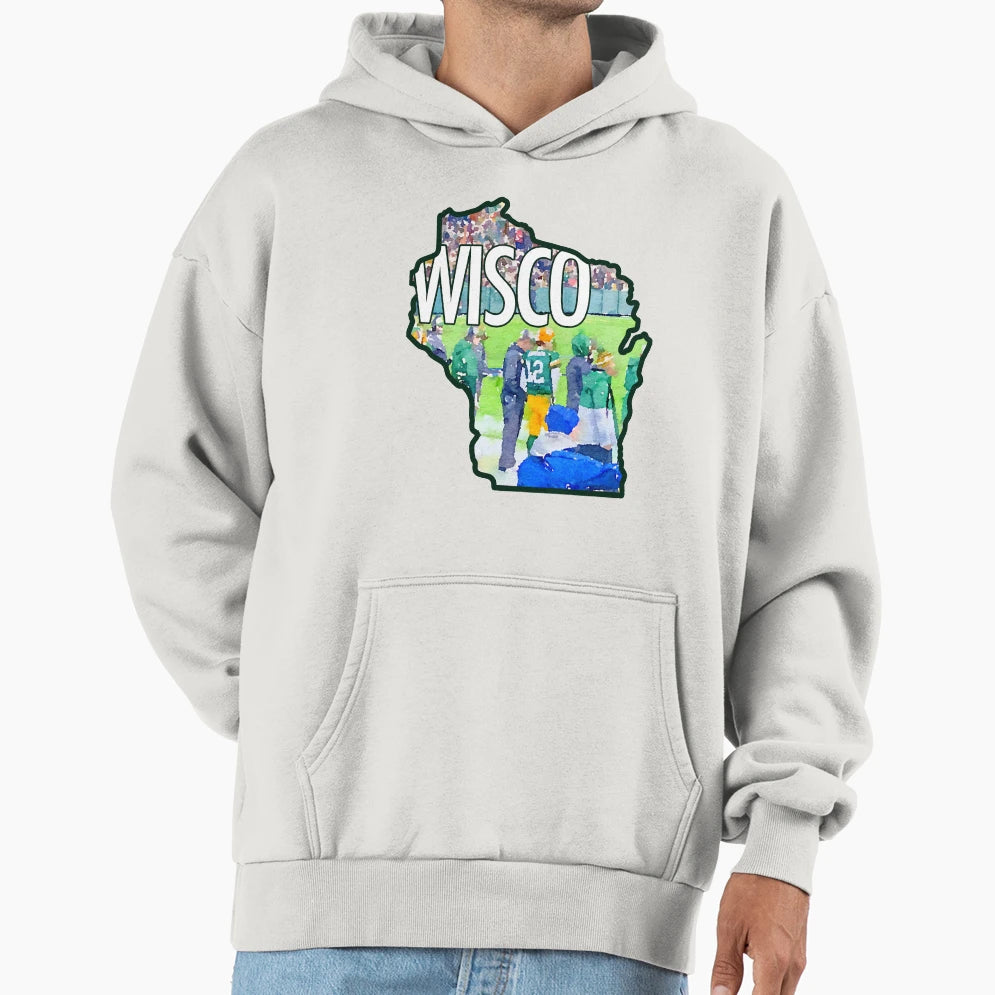 Wisco Hoodie - Trendy Graphic Men Women - T-Shirt, Sweatshirt, Hoodie