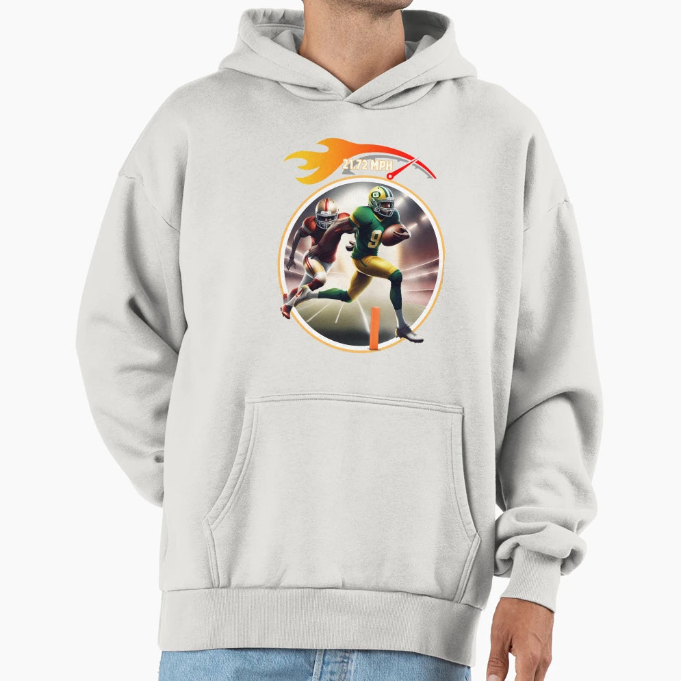 Wide Reciever Hoodie - Aesthetic Graphic Unisex - T-Shirt, Sweatshirt, Hoodie