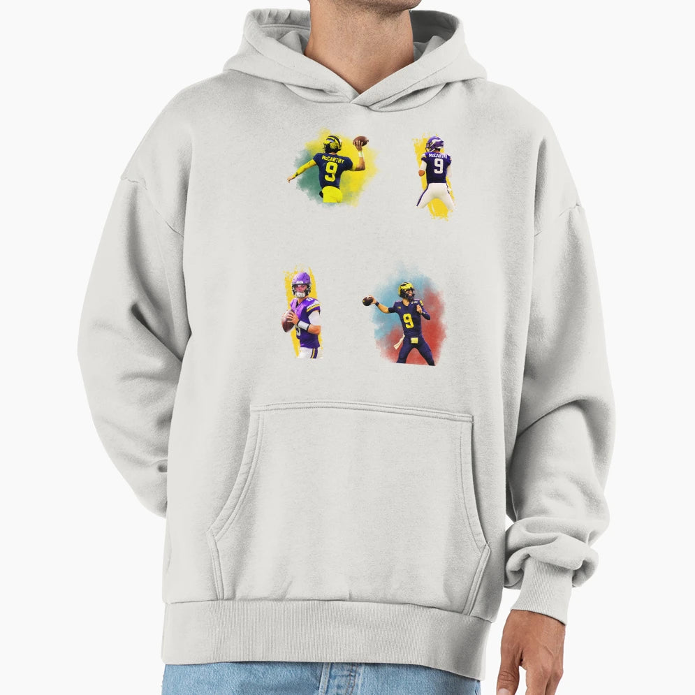 Jj Mccarthy Hd Set T-Shirt - Unique Graphic Unisex - T-Shirt, Sweatshirt, Hoodie