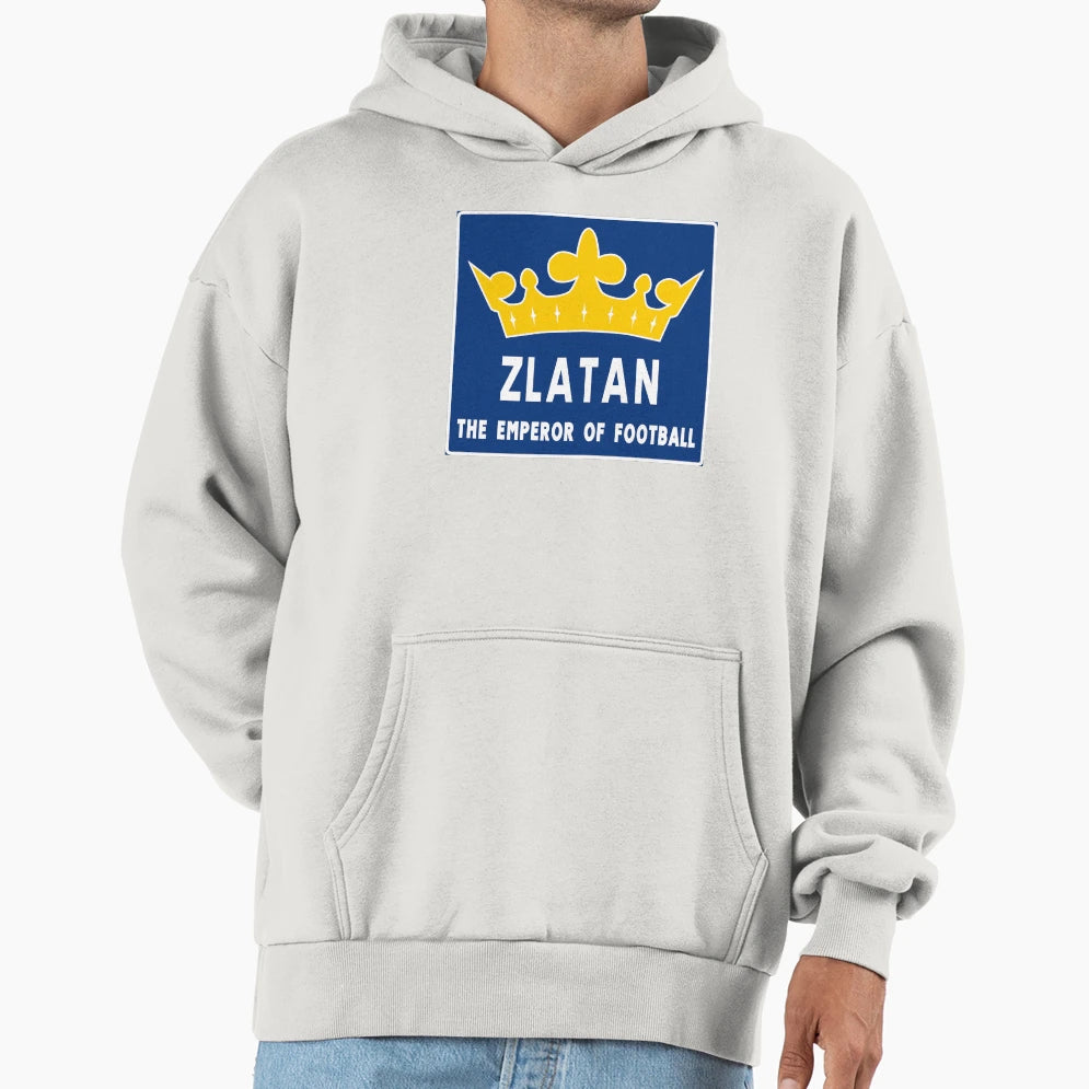 Emperor Football Hoodie - Minimalist Print for Adults - T-Shirt, Sweatshirt, Hoodie