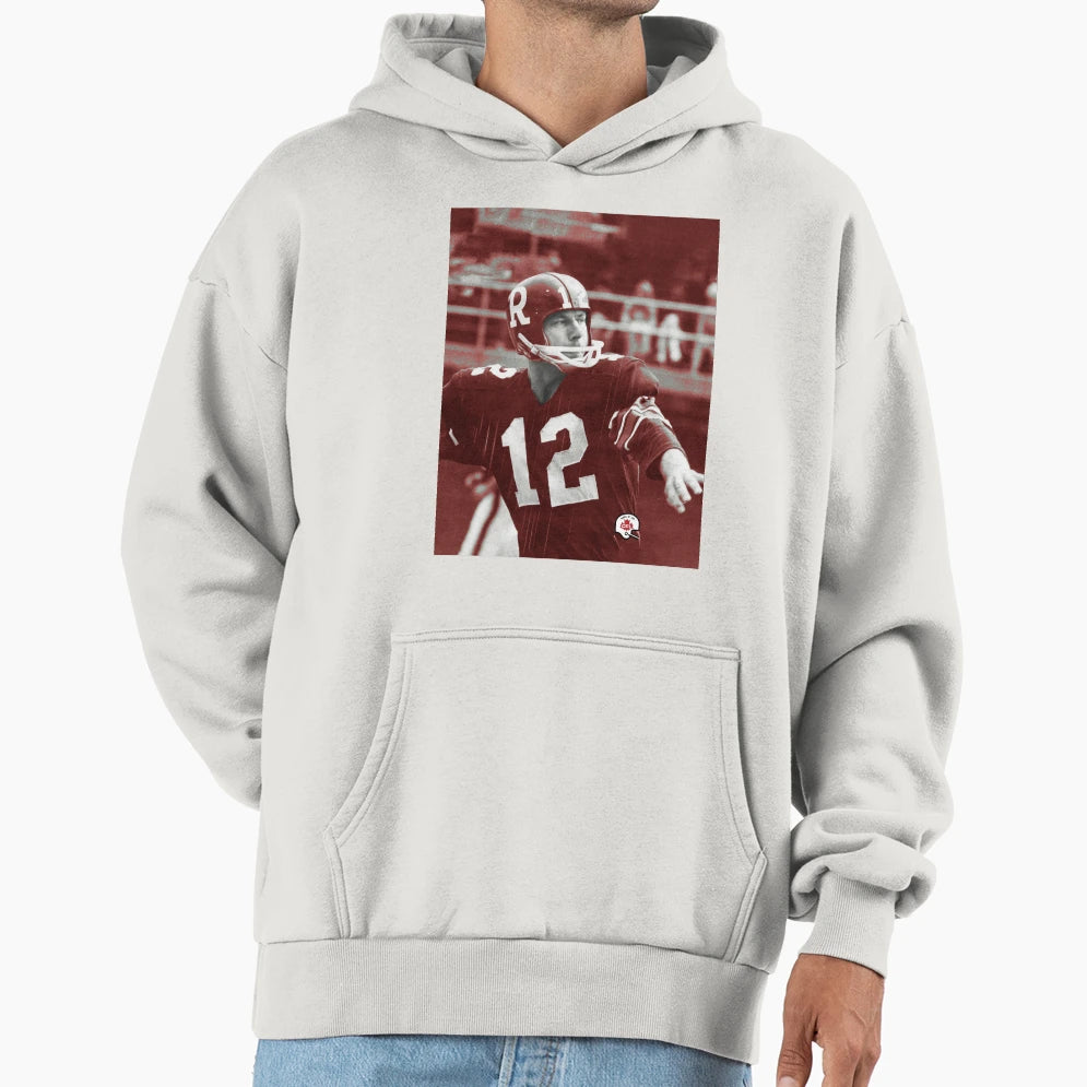 Russ Jackson 12 Hoodie - Novelty Apparel Unisex - T-Shirt, Sweatshirt, Hoodie