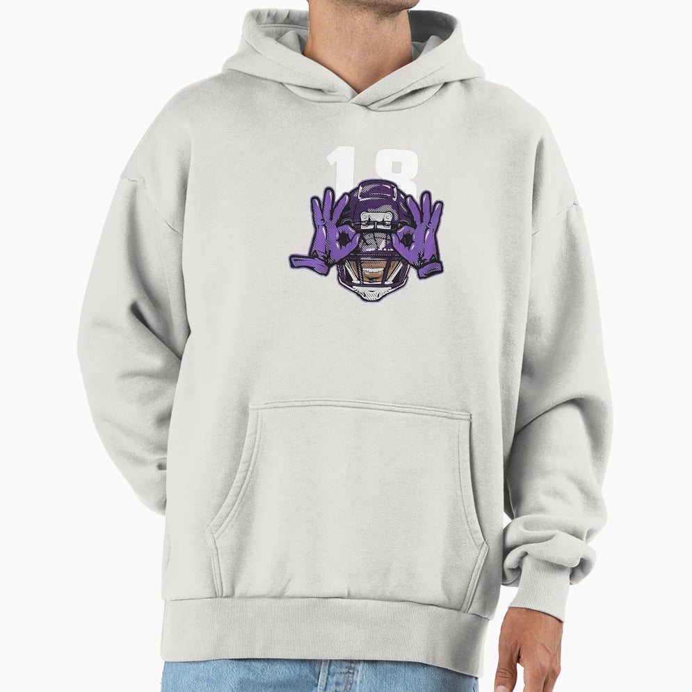 Griddy Rugby Football Hoodie - Custom Art Print for Adults - T-Shirt, Sweatshirt, Hoodie