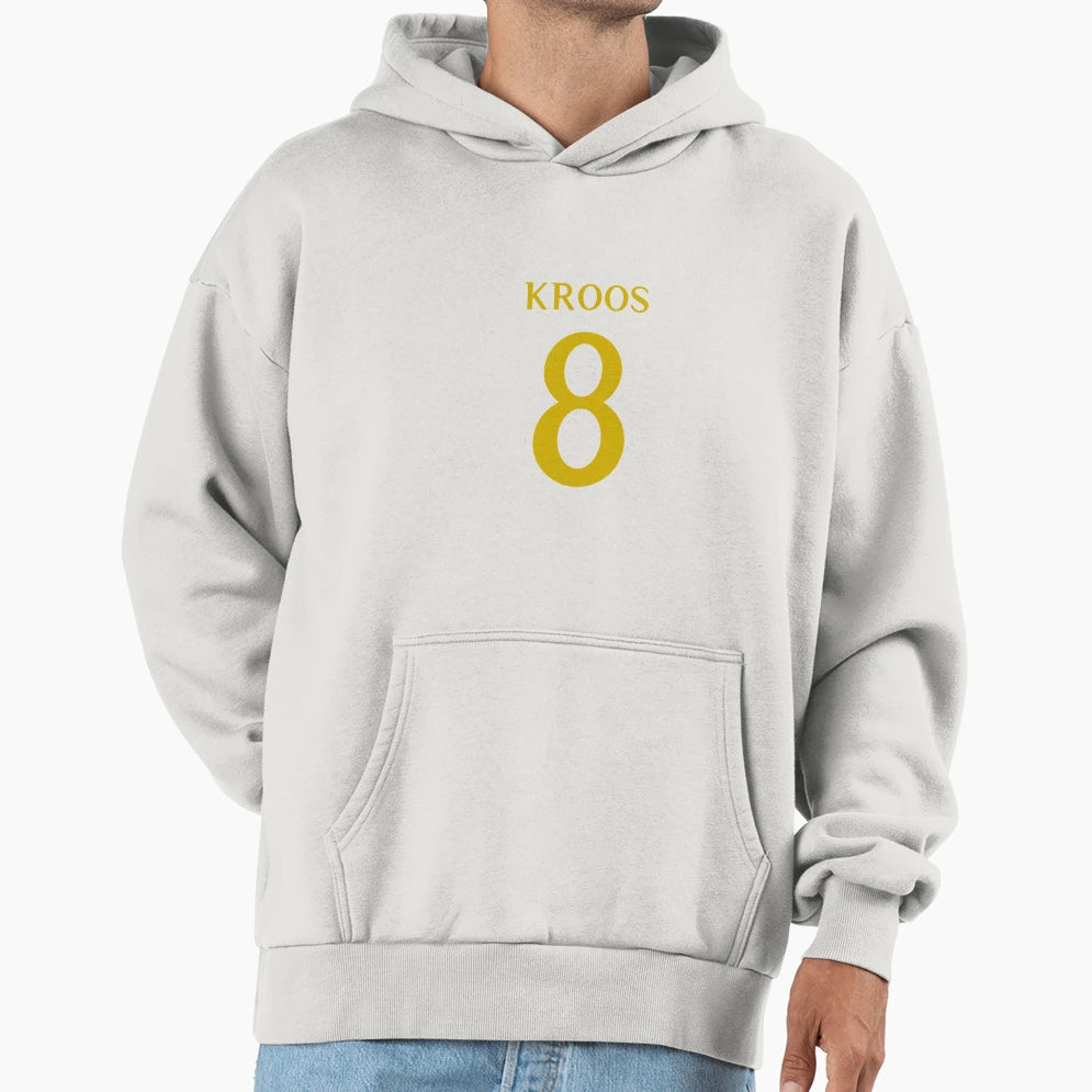Toni Kroos Real Madrid Away Jersey 23 24 Hoodie - Trendy Graphic Men Women - T-Shirt, Sweatshirt, Hoodie
