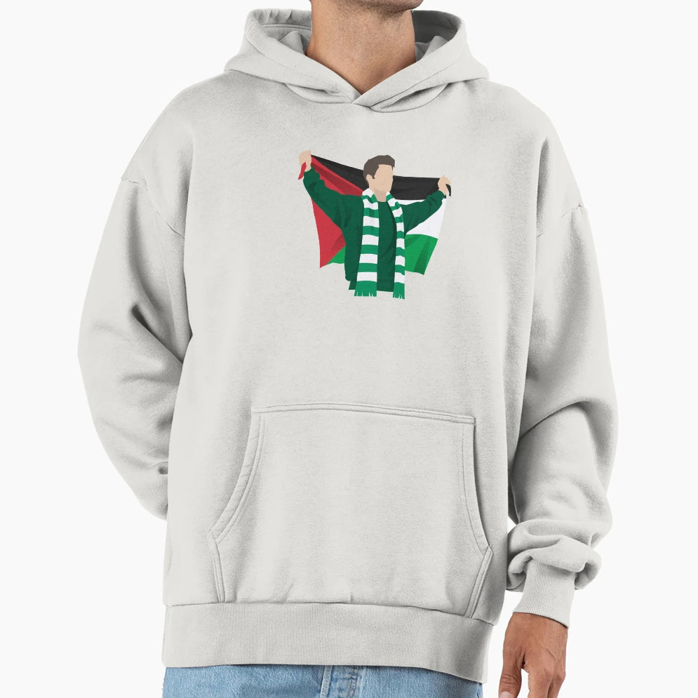 Celtic Ultras Palestinian Flag Hoodie - Streetwear Style Unisex - T-Shirt, Sweatshirt, Hoodie
