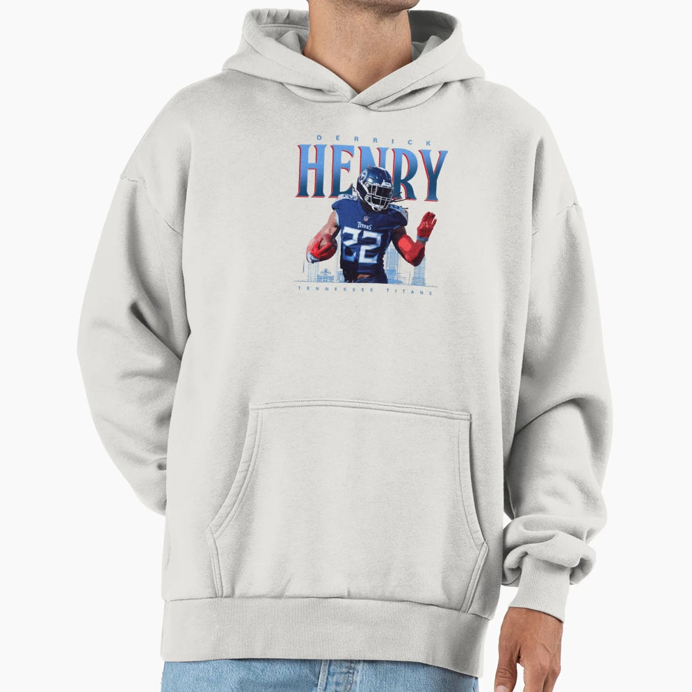 DH Titans Running Back Football Hoodie - Unique Graphic for Adults - T-Shirt, Sweatshirt, Hoodie