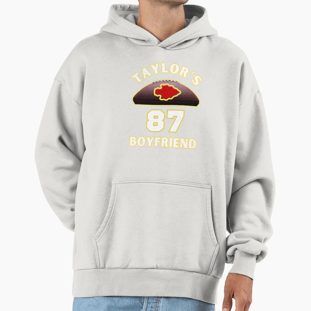 Taylors Boyfriend Hoodie - Minimalist Print Unisex - T-Shirt, Sweatshirt, Hoodie