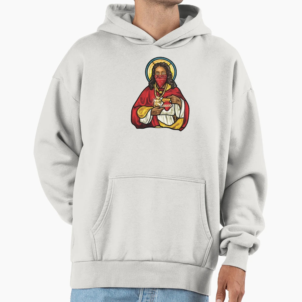 Gangster Jesus Game Hoodie - Graphic Print Unisex - T-Shirt, Sweatshirt, Hoodie