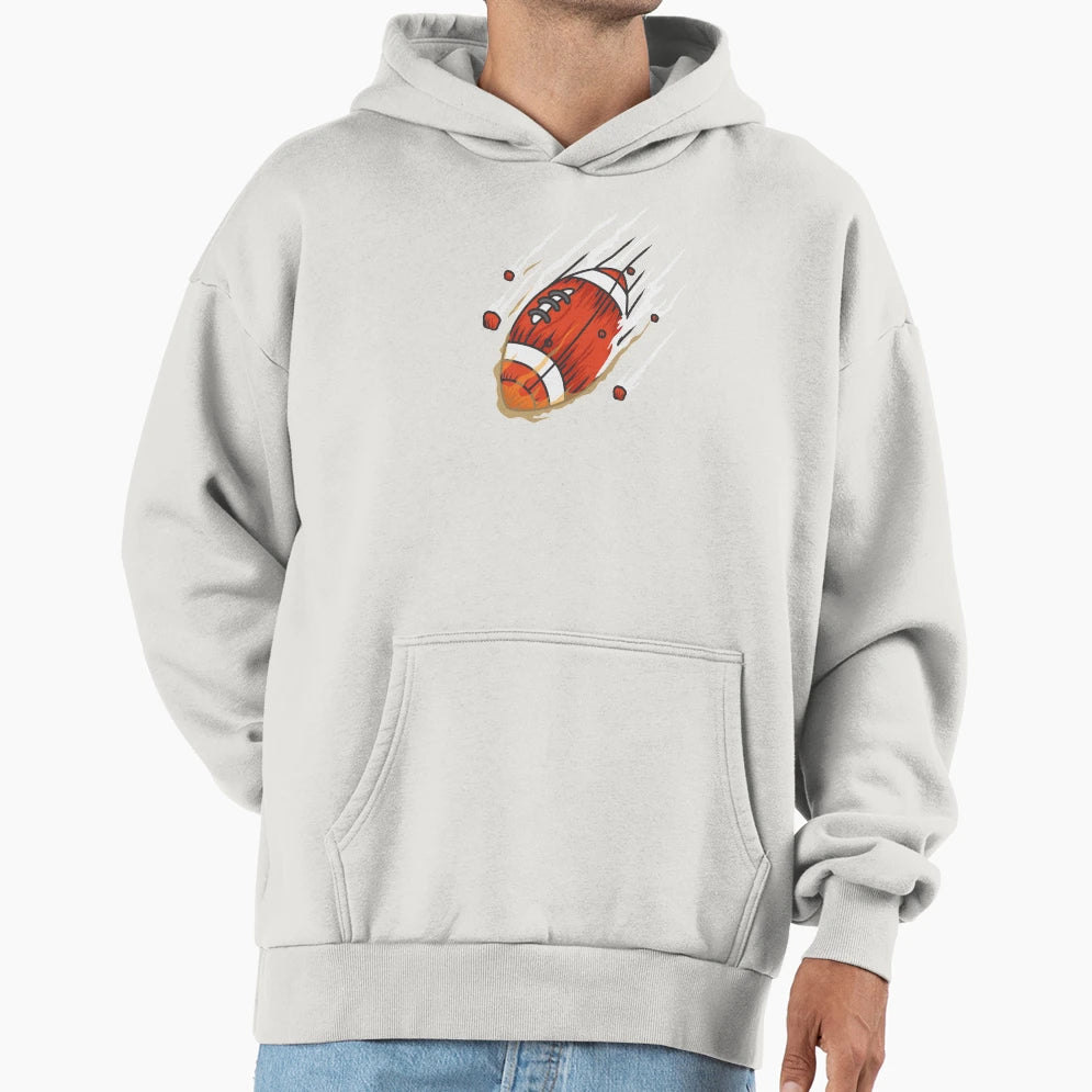 Meteor Football Hoodie - Custom Art Print Unisex - T-Shirt, Sweatshirt, Hoodie