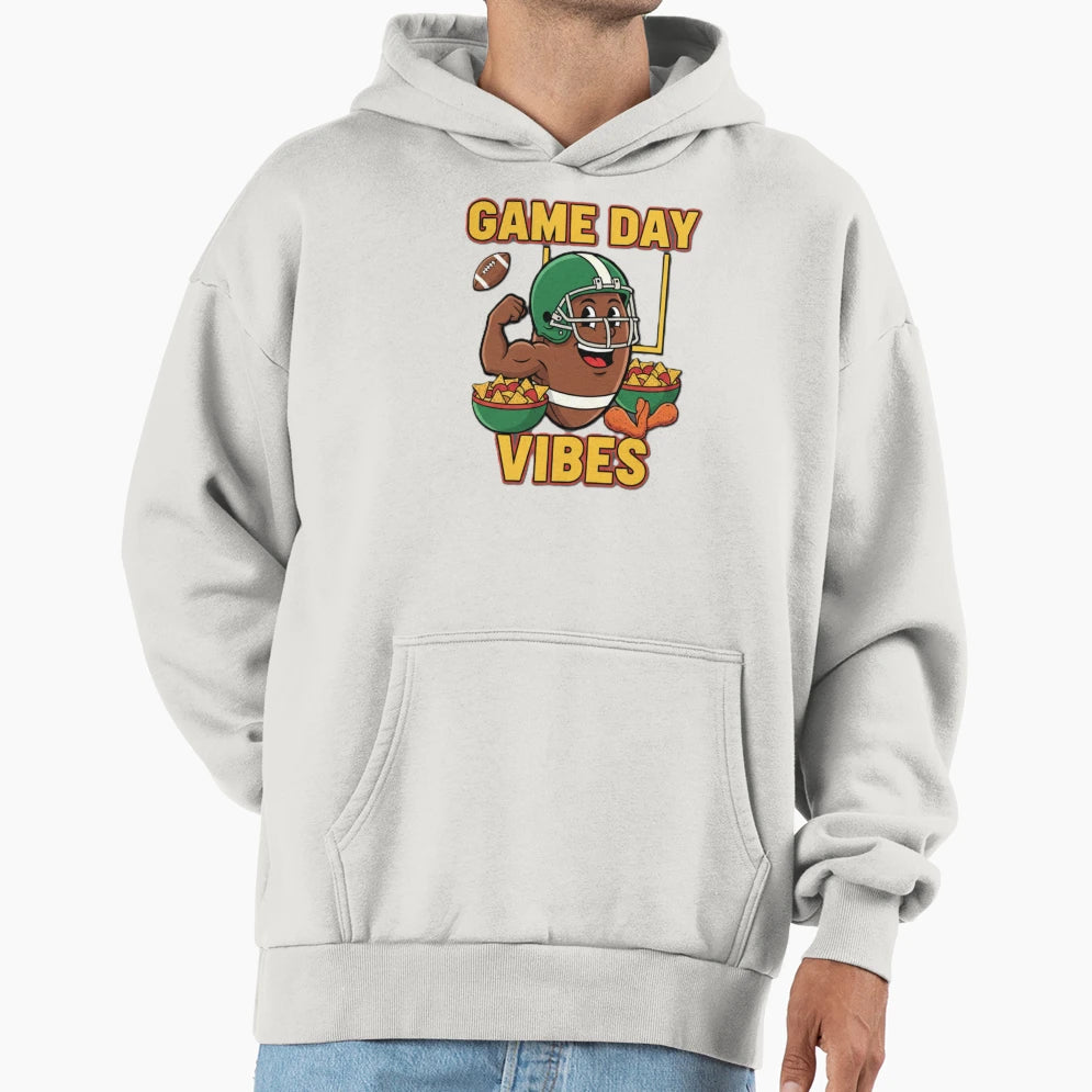 Game Day Vibes Hoodie - Unique Graphic Men Women - T-Shirt, Sweatshirt, Hoodie