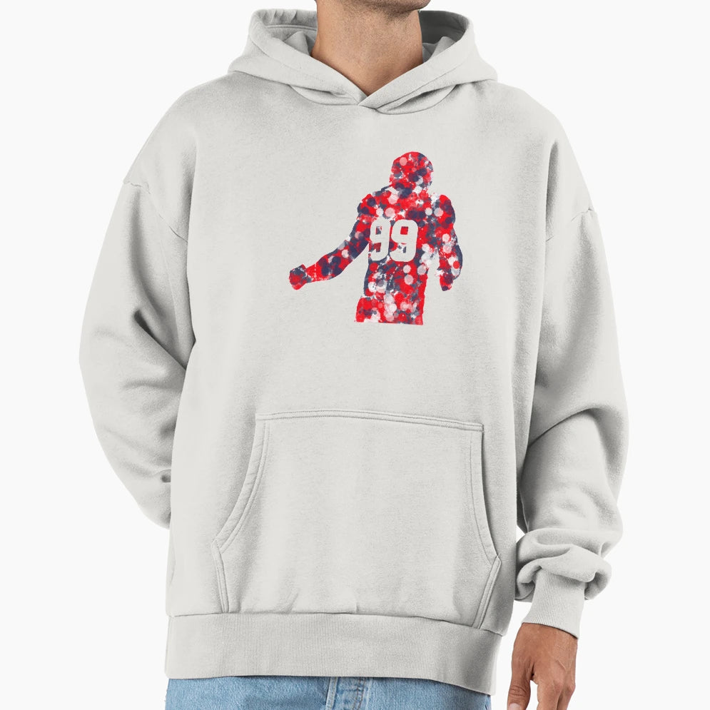 Splatter Watt Hoodie - Custom Art Print Unisex - T-Shirt, Sweatshirt, Hoodie